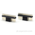 Conector de cabeçalho de pino de passo de 2,54 mm 24P